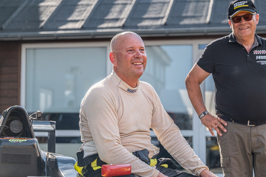 Peter Henriksen kører sit sidste løb i F4 ... indtil videre.
(Foto: Formel 4 Danmark)